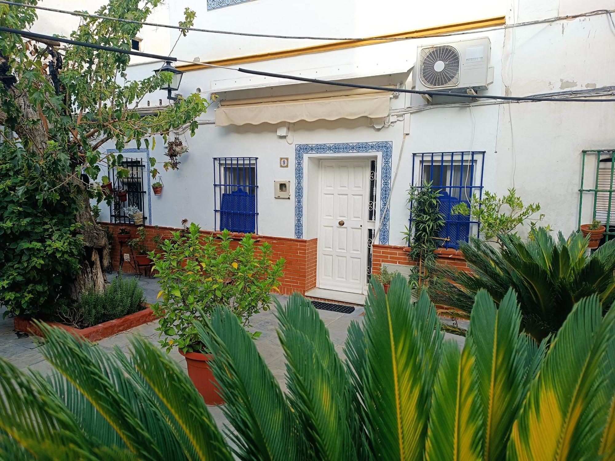 Tipico Y Pintoresco Patio De Vecinos, Con Encanto Севиля Екстериор снимка